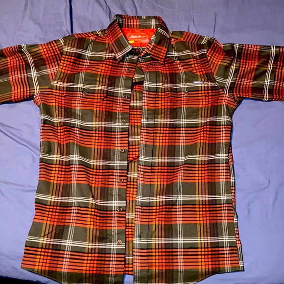 EDDIE BAUER FLANNEL - Picture 1 of 3